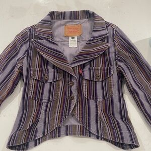 Levi’s striped jacket